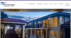Desktop Screenshot of fairwayshotel.co.za